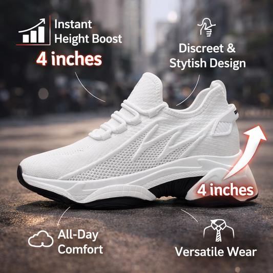 Orello™ Onne Height Boosting Sneakers — Elevate Your Presence Instantly